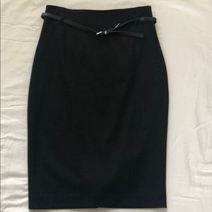 Express Black Pencil Skirt